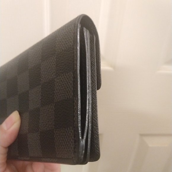 Louis Vuitton Graphite Accordion Wallet with Chain - Picture 6 of 15